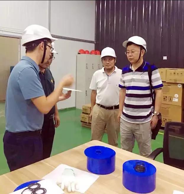 中石油西南油氣田分公司、中石油川慶鉆探公司、長江大學(xué)領(lǐng)導(dǎo)和專家來我司考察調(diào)研